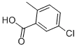 Molecular Structure of 1042-81-5 (2-Methyl-5-chloro benzoic acid)